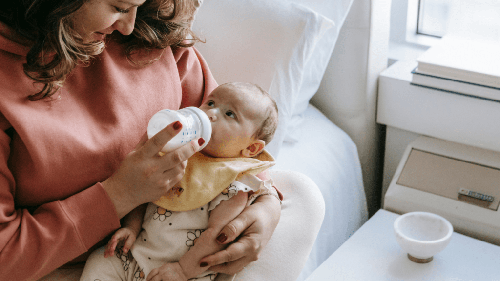 Mom Feeding baby 