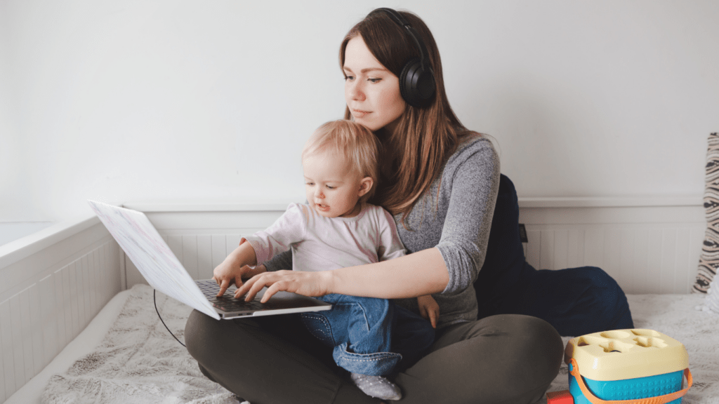 Work from Home mom