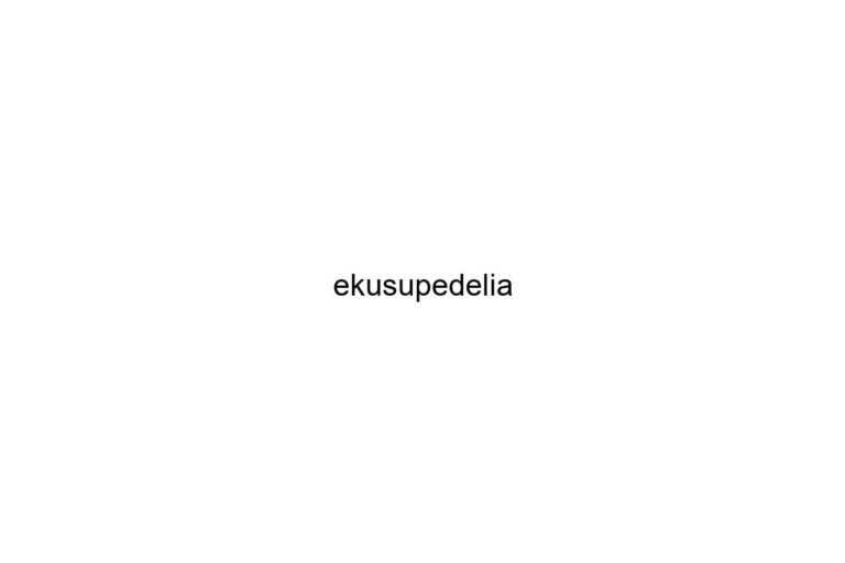 ekusupedelia