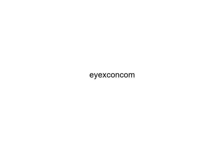 eyexconcom