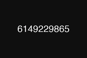6149229865