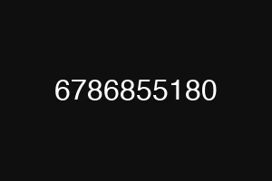 6786855180