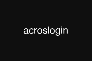 acroslogin