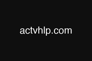 actvhlp.com