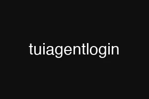 tuiagentlogin
