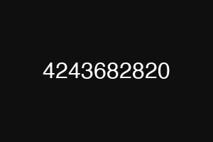 4243682820