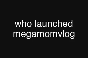 who launched megamomvlog